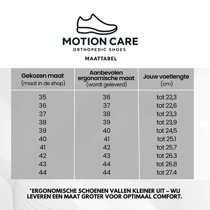Motion Care | Pijn verlichtende ergonomische wandelschoenen